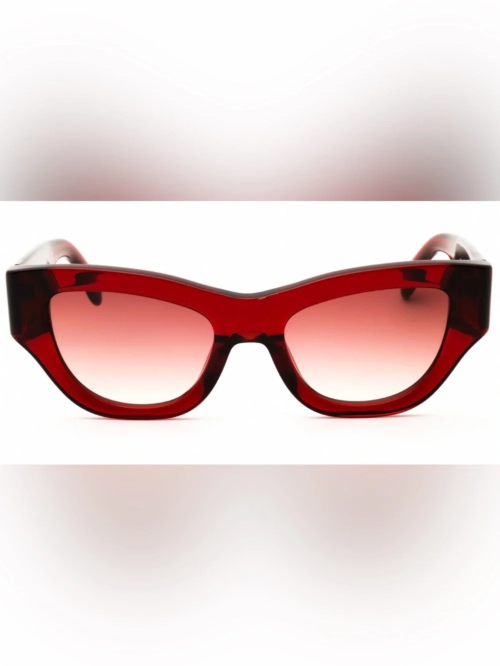 Palm Angels Red Cat-Eye Sunglasses (NWT)